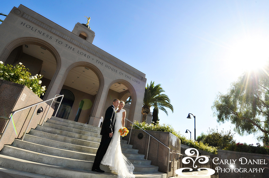 LDS Temple wedding pictures