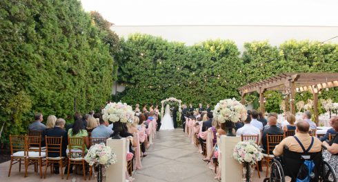 Franciscan Gardens wedding