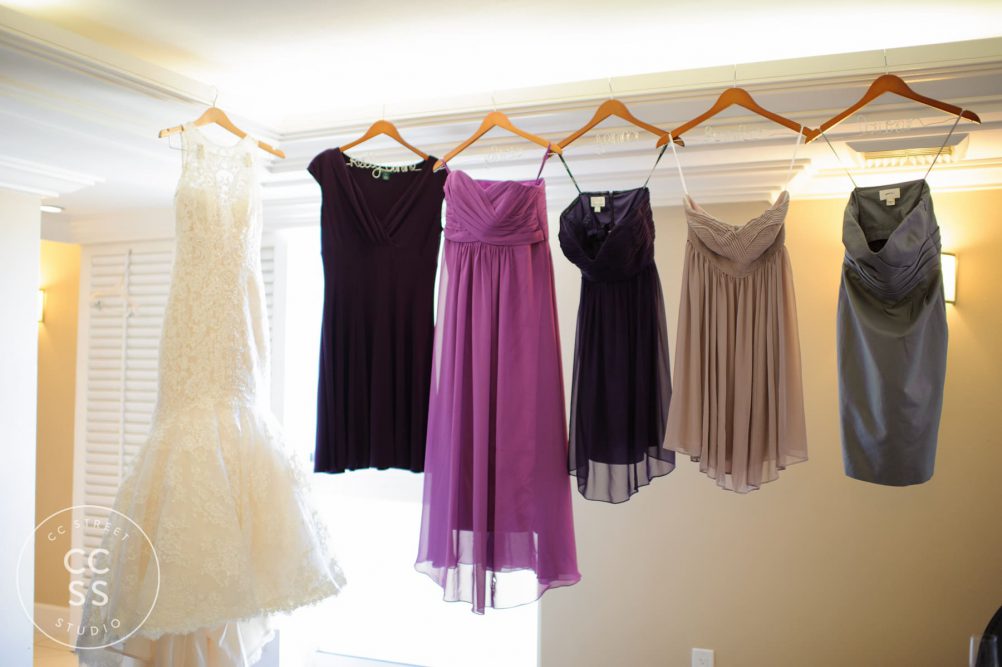 purple bridesmaids dresses