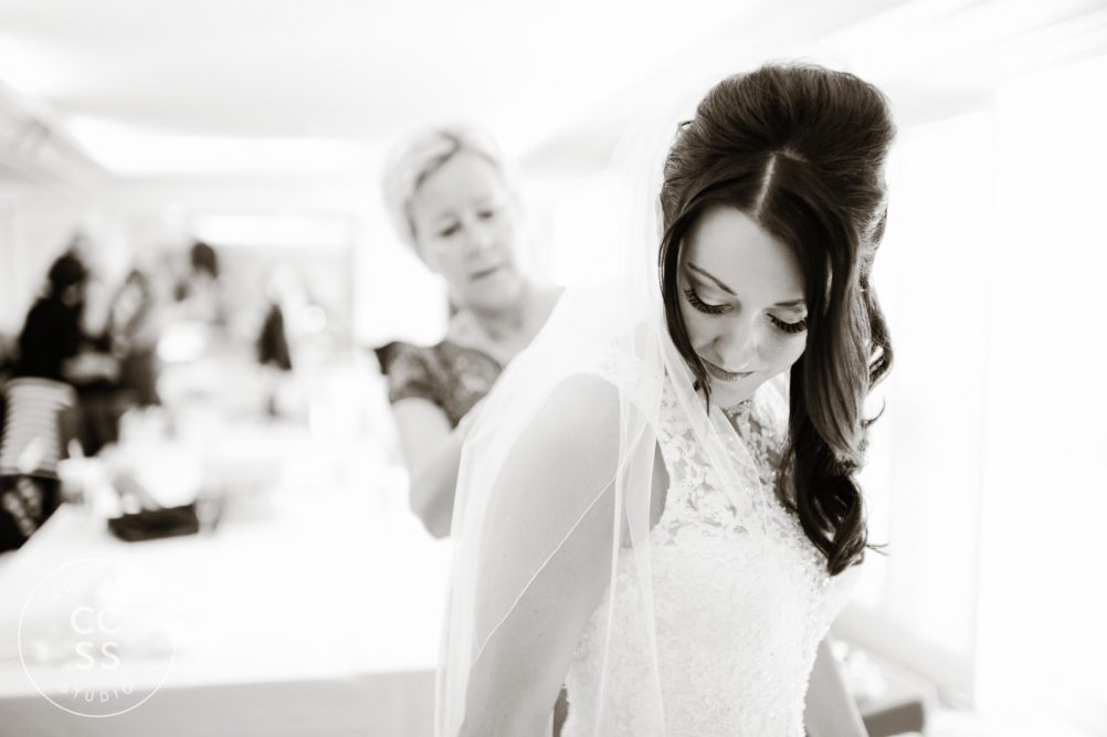 bride getting ready