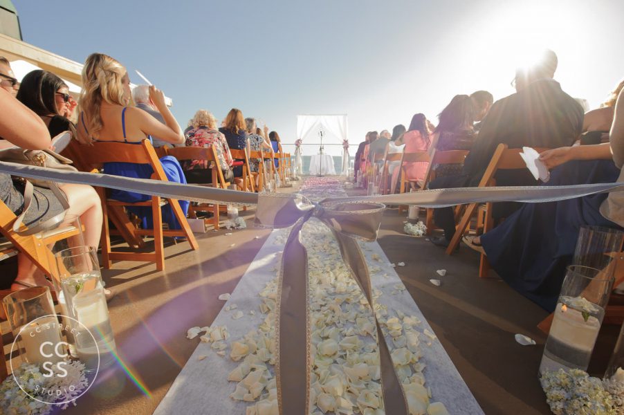 Surf and Sand wedding ceremony