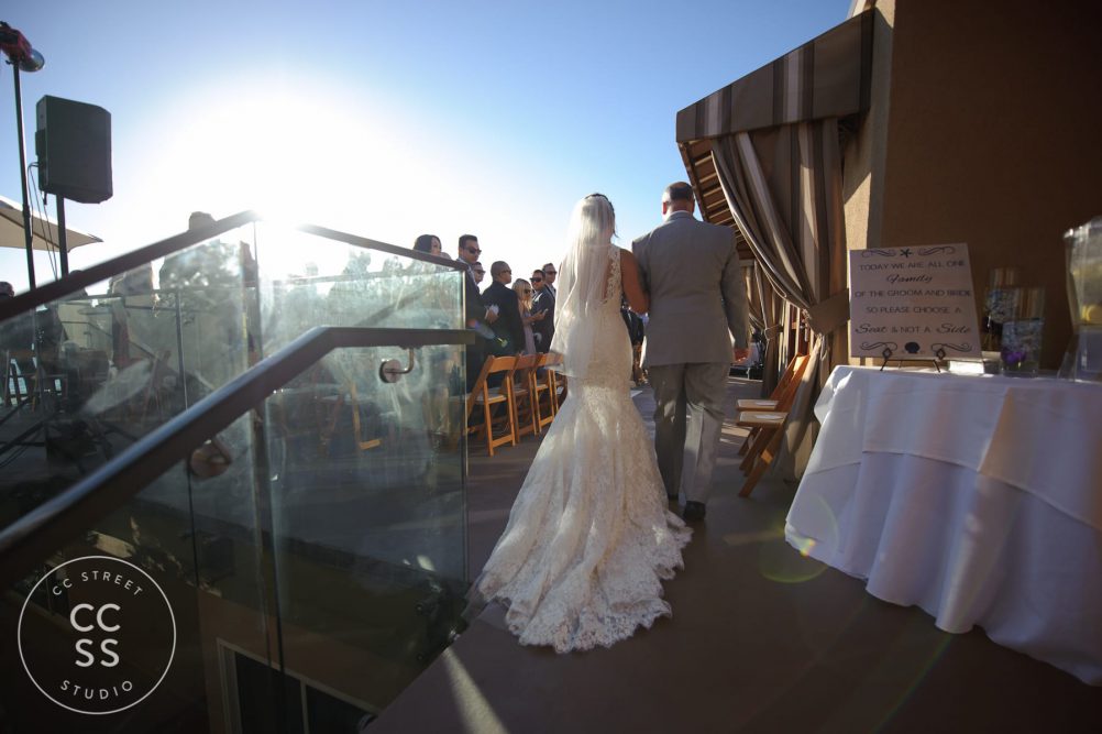 surf and sand resort wedding