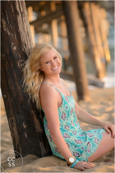 Huntington Beach senior photos