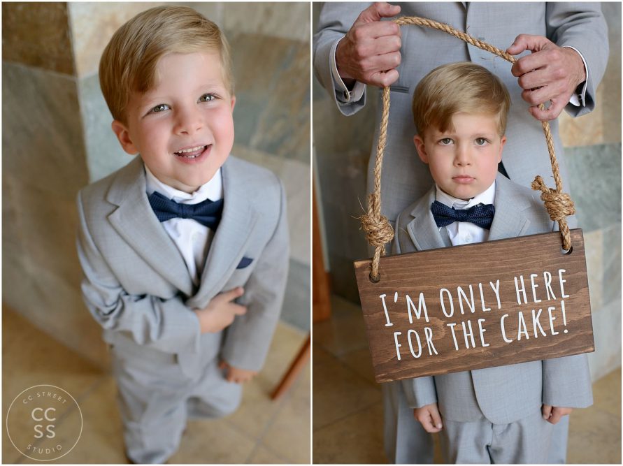 cute ring bearer