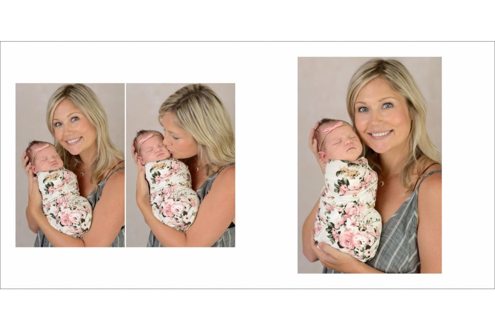 newborn with mom pose ideas