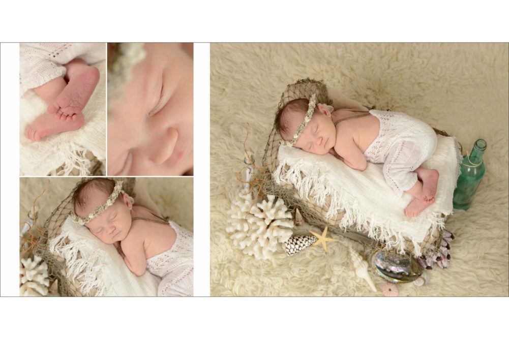 nautical theme photos newborn girl